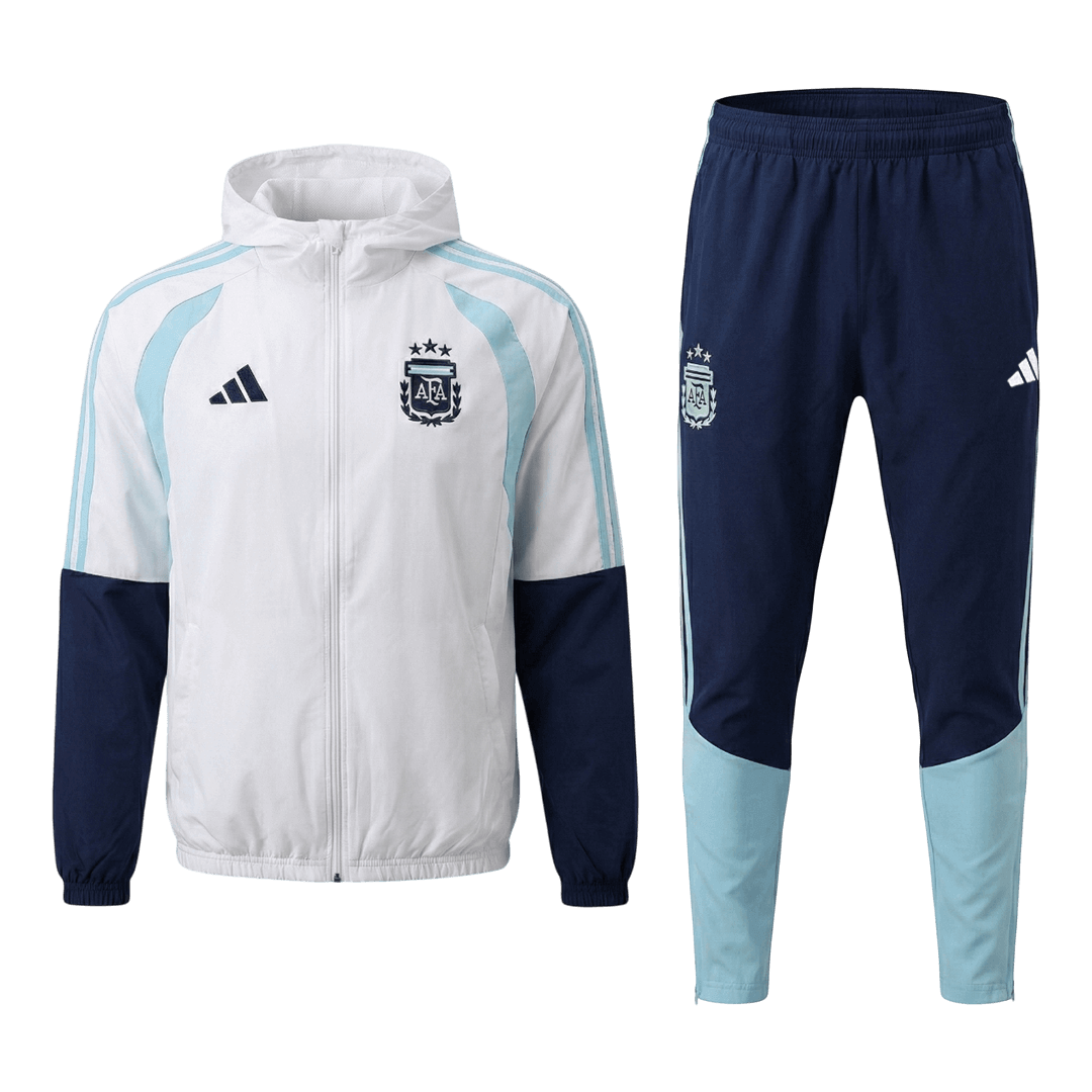 Argentina Hoodie Tracksuit 2026 White - gogoalshop