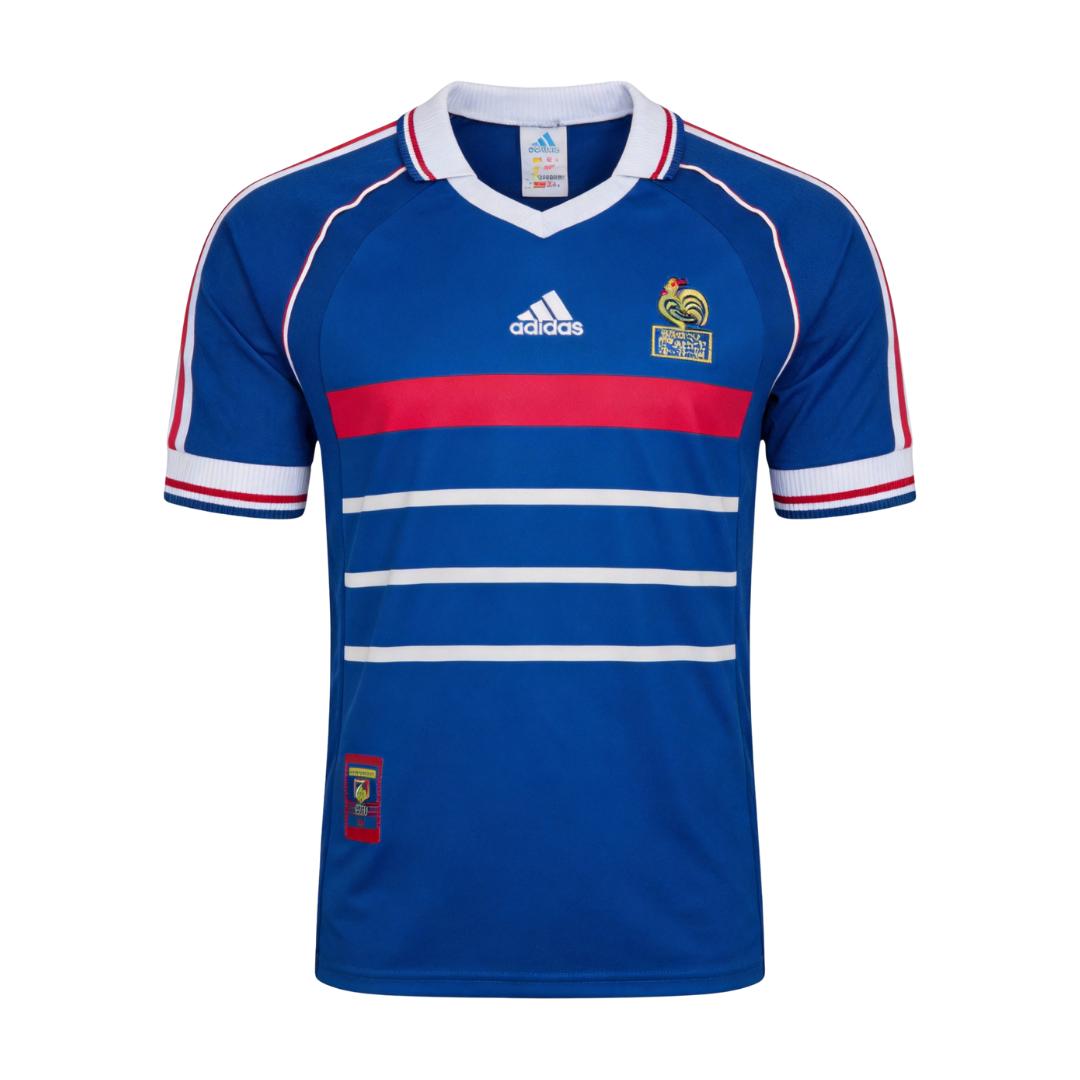Retro Soccer Jersey France Home 1998 - gogoalshop