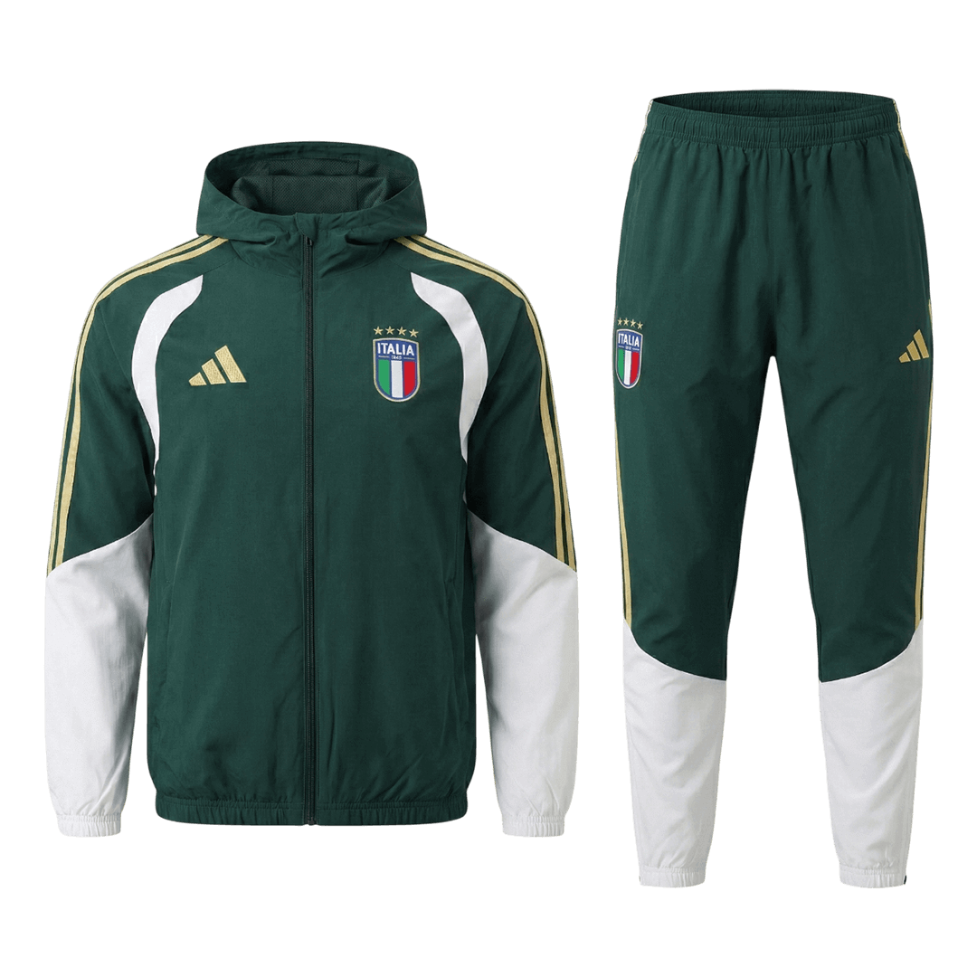 Italy Hoodie Tracksuit 2026 Green - gogoalshop