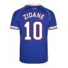 Retro Soccer Jersey ZIDANE #10 France Home 1998 - gogoalshop