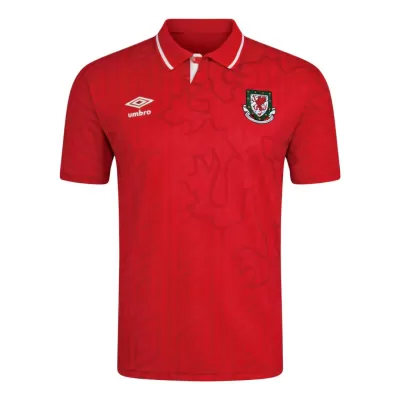 Retro Soccer Jersey Wales Home 1992/94 - gogoalshop