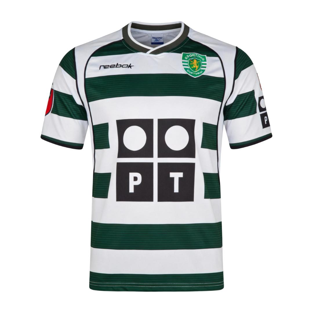 Retro Sporting CP Home Jersey 2001/03 - gogoalshop