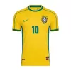 Retro Soccer Jersey RIVALDO #10 Brazil Home 1998 - gogoalshop