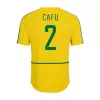 Retro Soccer Jersey CAFU #2 Brazil Home 2002/03 - gogoalshop