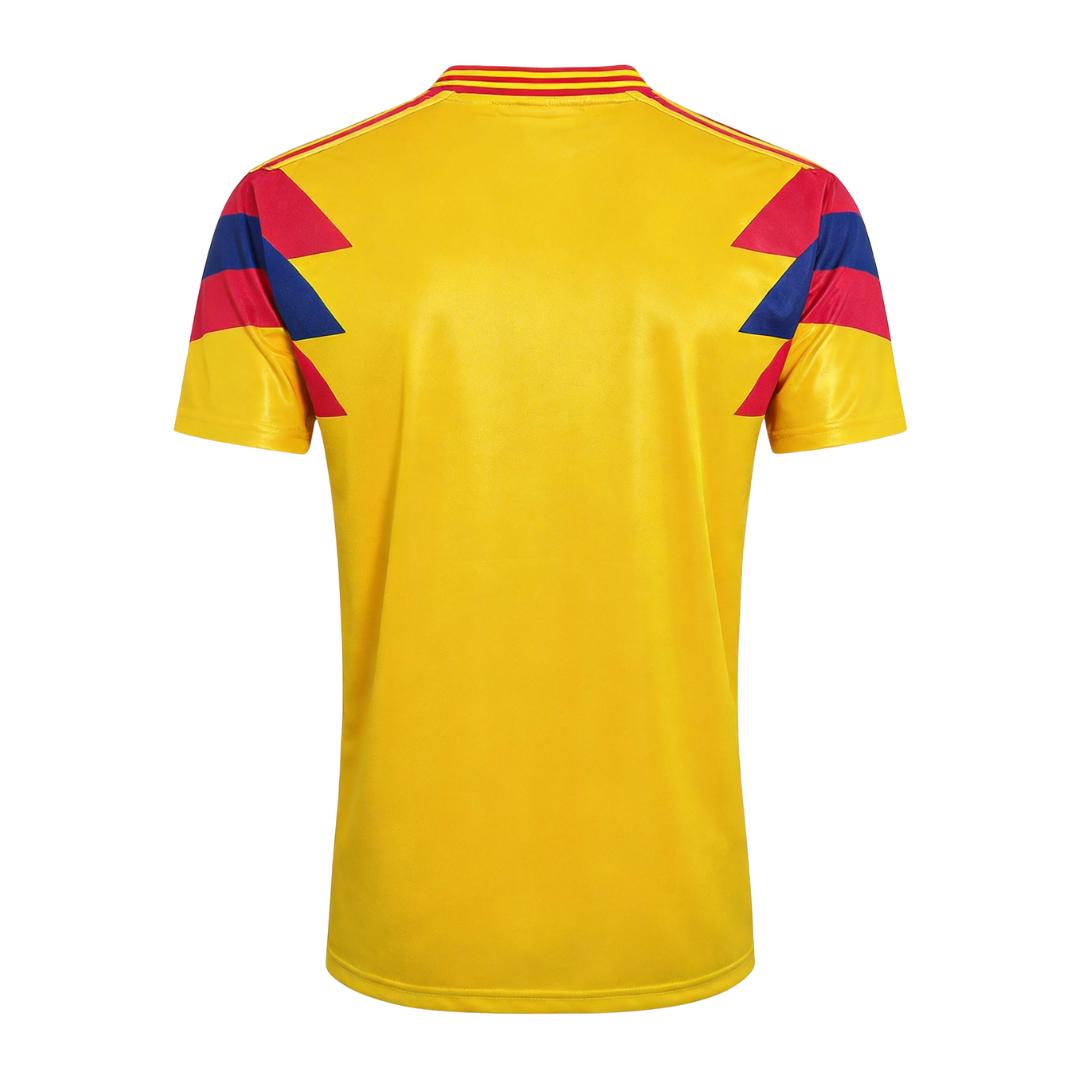 Retro Soccer Jersey Colombia Home 1990 - gogoalshop