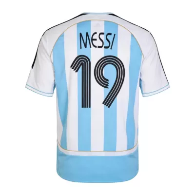 Retro Soccer Jersey MESSI #19 Argentina Home 2006 - gogoalshop