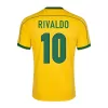 Retro Soccer Jersey RIVALDO #10 Brazil Home 1998 - gogoalshop
