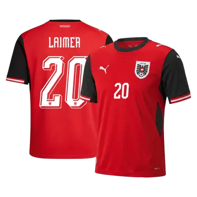 LAIMER #20 Austria Home Soccer Jersey World Cup 2026 - gogoalshop