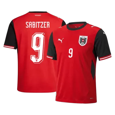 SABITZER #9 Austria Home Soccer Jersey World Cup 2026 - gogoalshop