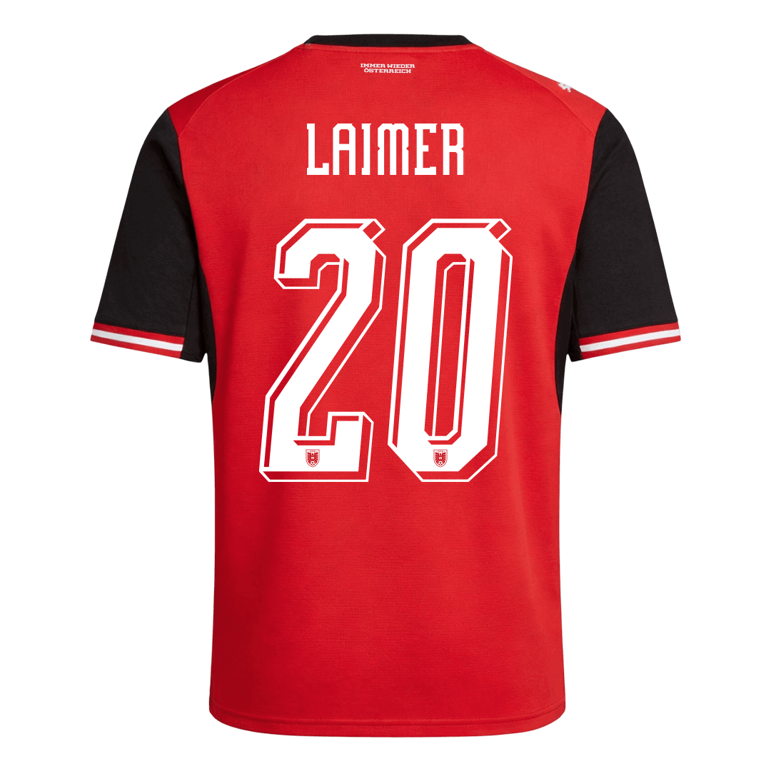 LAIMER #20 Austria Home Soccer Jersey World Cup 2026 - gogoalshop