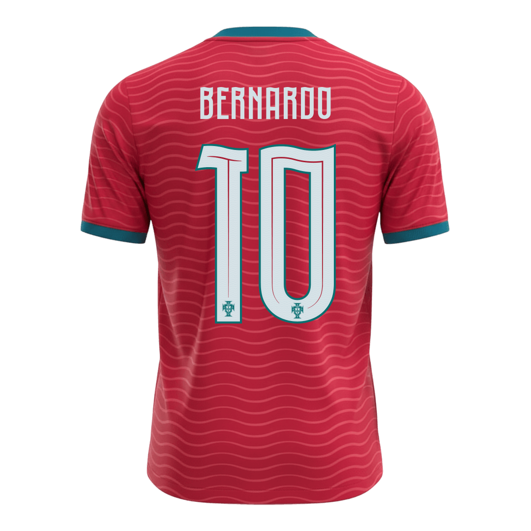 BERNARDO #10 Portugal Home Soccer Jersey World Cup 2026 - gogoalshop