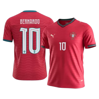 BERNARDO #10 Portugal Home Soccer Jersey World Cup 2026 - gogoalshop