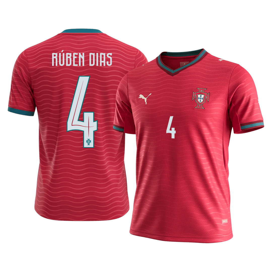 RÚBEN DIAS #4 Portugal Home Soccer Jersey World Cup 2026 - gogoalshop