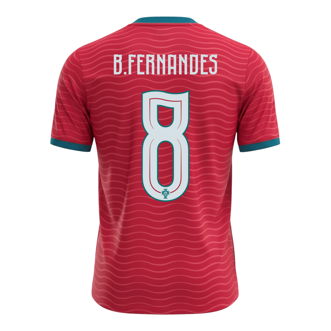 B.FERNANDES #8 Portugal Home Soccer Jersey World Cup 2026 - gogoalshop
