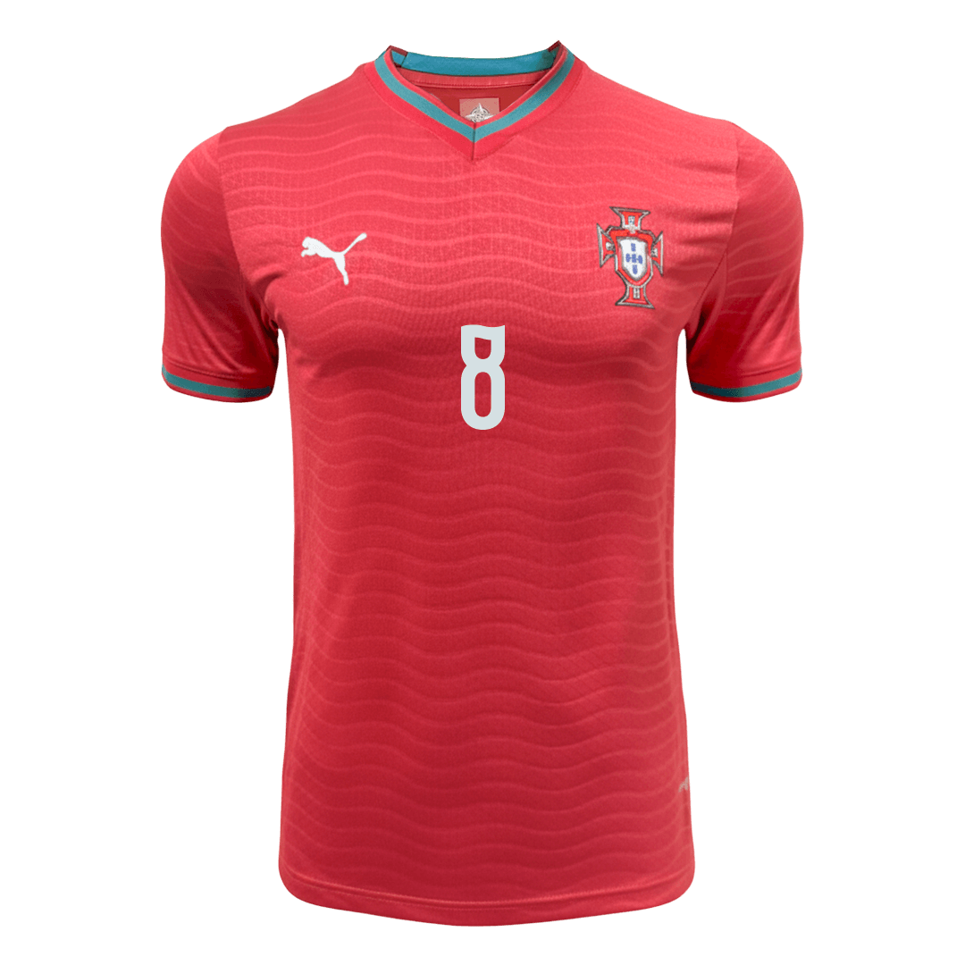 B.FERNANDES #8 Portugal Home Player Version Jersey World Cup 2026 - gogoalshop