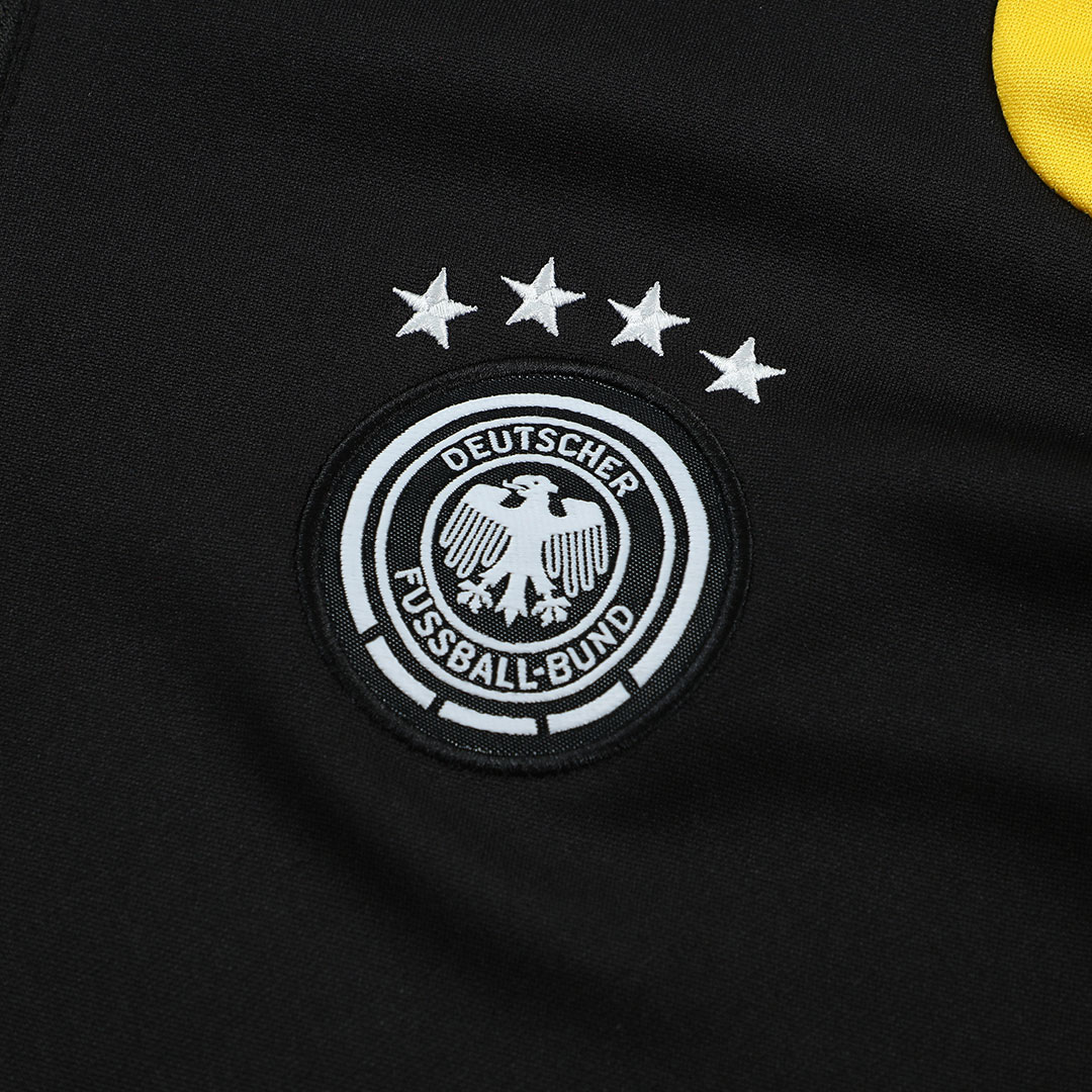 Germany 1/4 Zip Tracksuit 2026 Black - gogoalshop