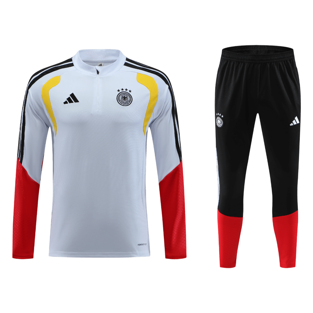 Germany 1/4 Zip Tracksuit 2026 White - gogoalshop