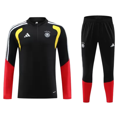 Germany 1/4 Zip Tracksuit 2026 Kids Black - gogoalshop