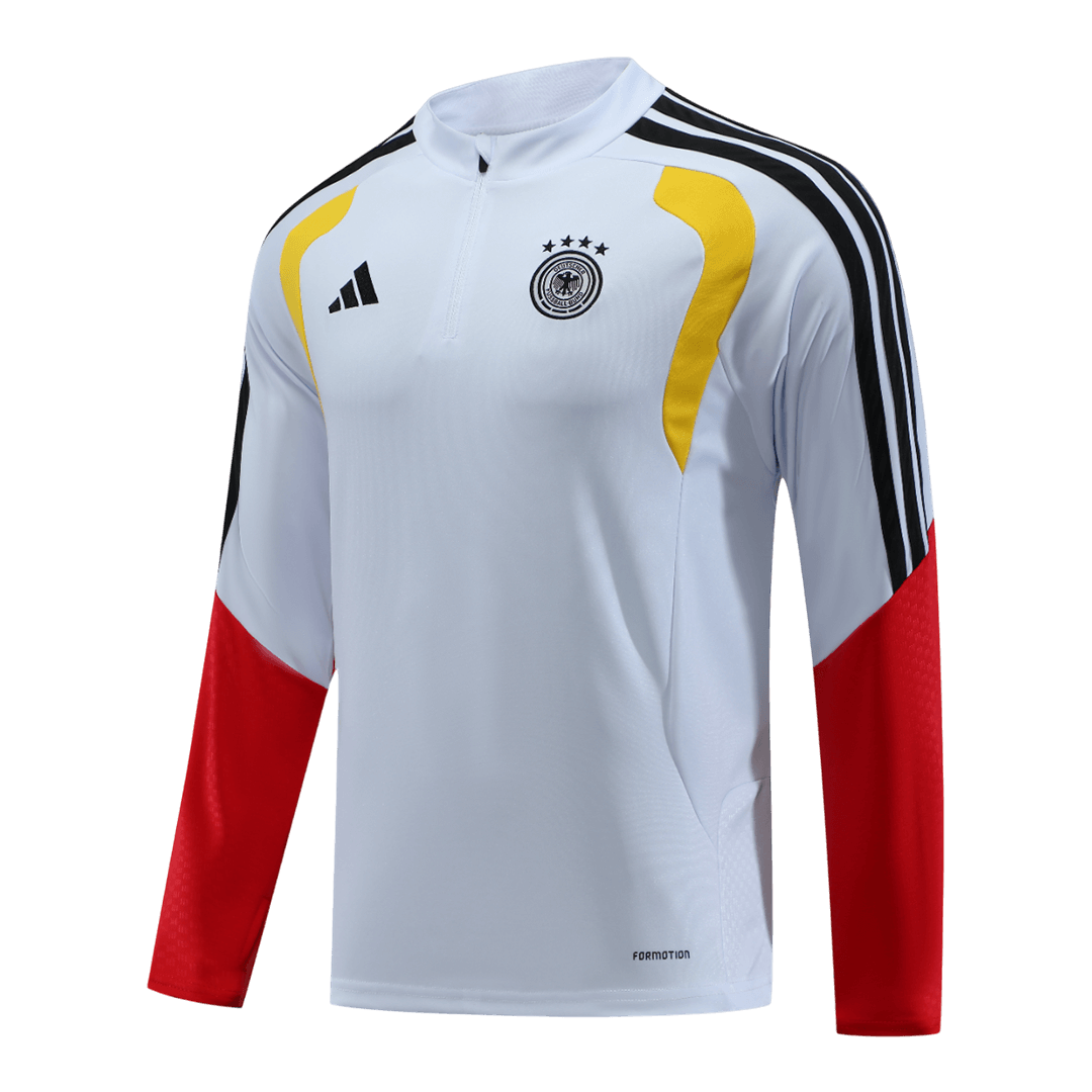 Germany 1/4 Zip Tracksuit 2026 White - gogoalshop