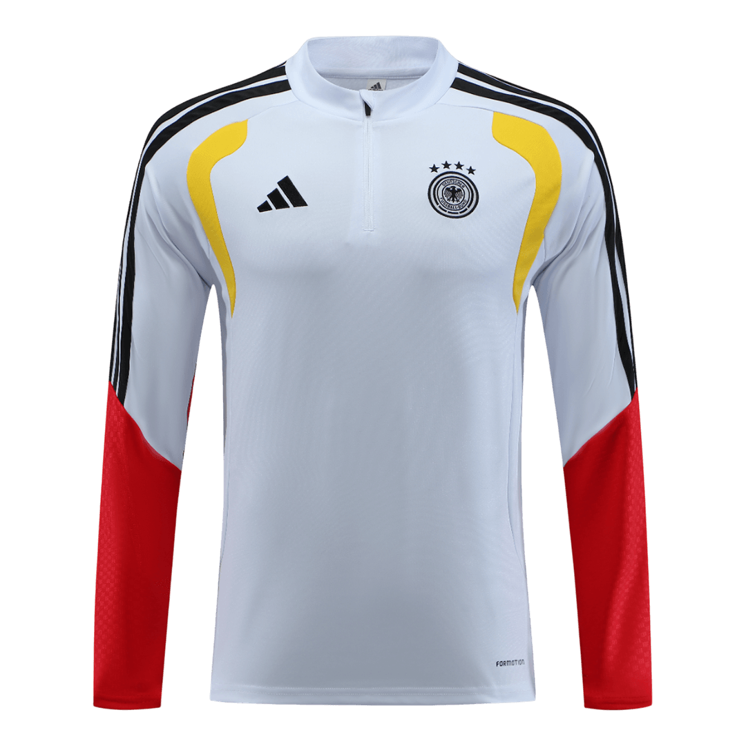 Germany 1/4 Zip Tracksuit 2026 White - gogoalshop