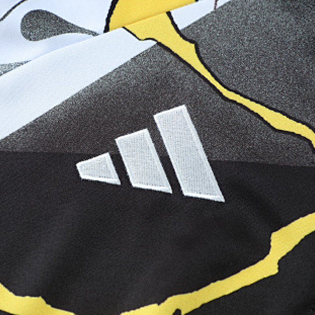 Real Madrid 1/4 Zip Tracksuit 2025/26 Black - gogoalshop