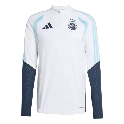 Argentina 1/4 Zip Tracksuit 2026 White - gogoalshop