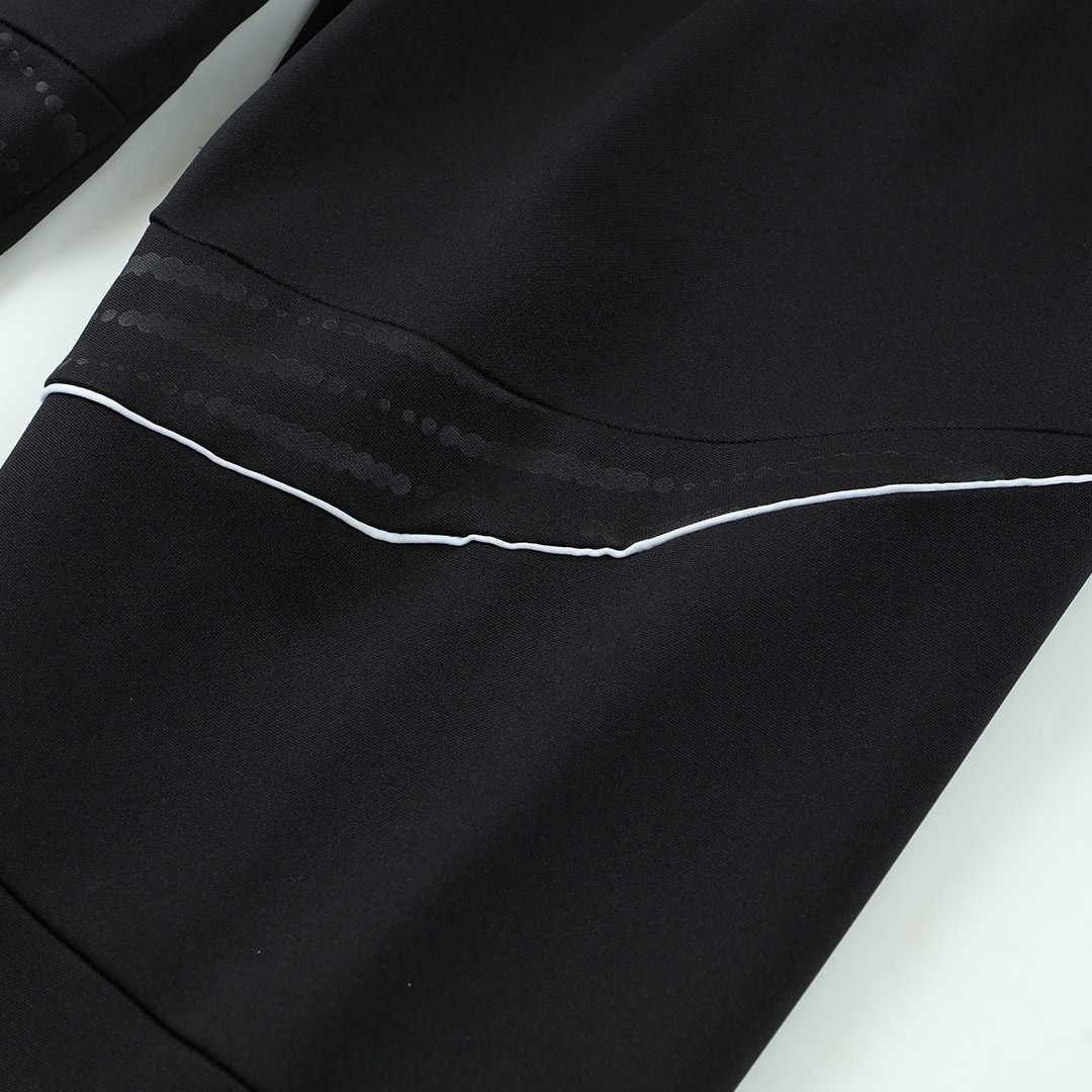 Real Madrid 1/4 Zip Tracksuit 2025/26 Black - gogoalshop