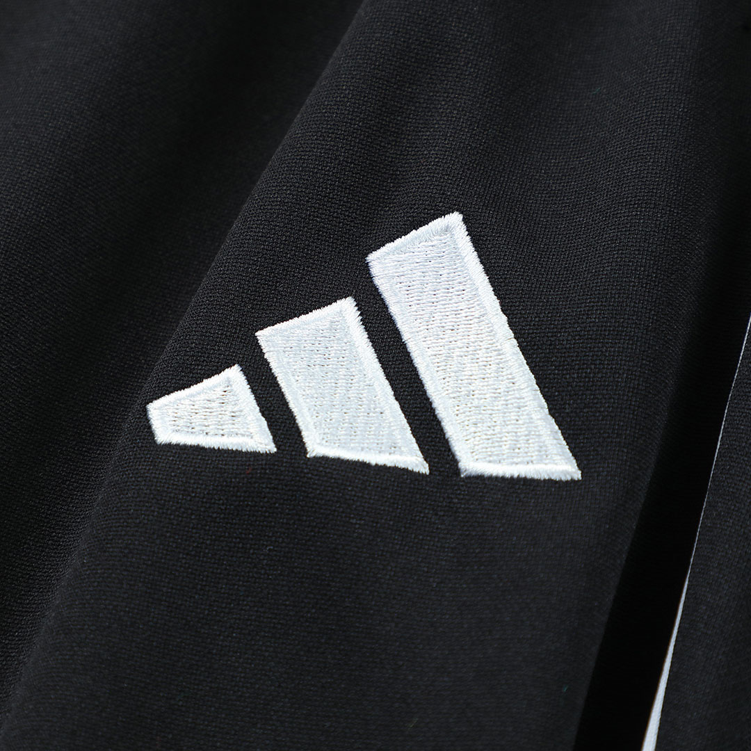 Real Madrid 1/4 Zip Tracksuit 2025/26 Black - gogoalshop