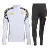 Real Madrid 1/4 Zip Tracksuit 2025/26 Kids White - gogoalshop