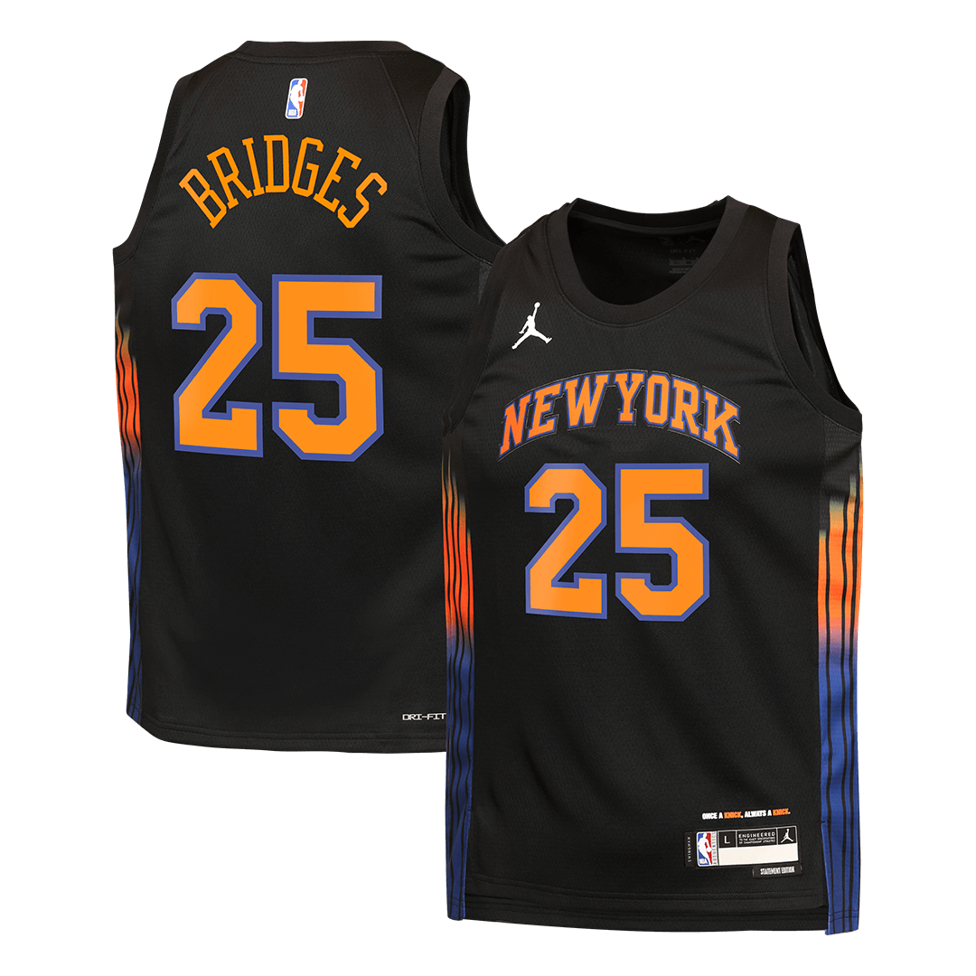 BRIDGES #25 New York Knicks Swingman NBA Jersey - Statement Edition - gogoalshop