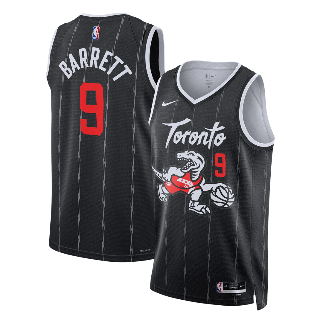 BARRETT #9 Toronto Raptors Swingman NBA Jersey - City Edition - gogoalshop