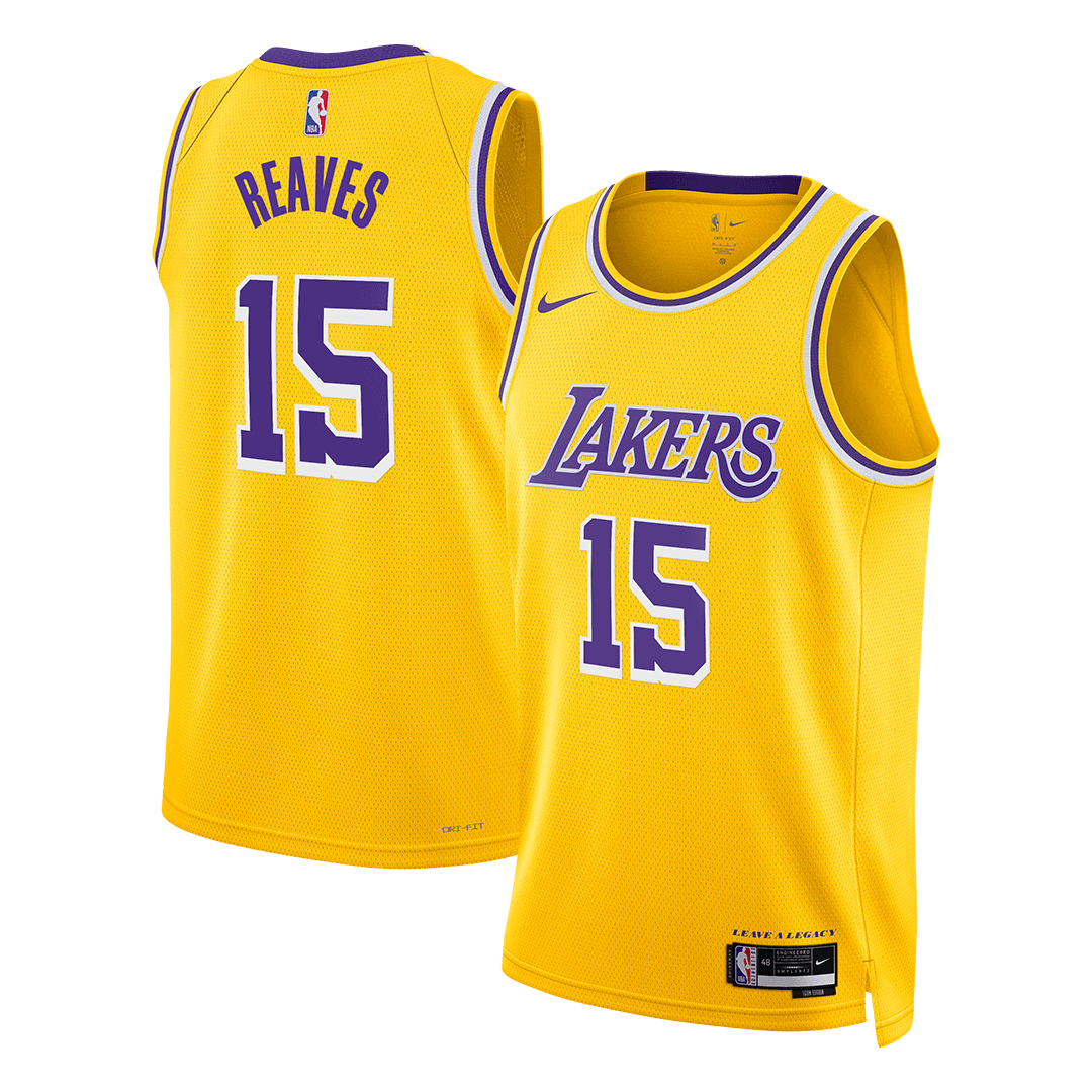 REAVES #15 Los Angeles Lakers Swingman NBA Jersey 2025/26 - Icon Edition - gogoalshop