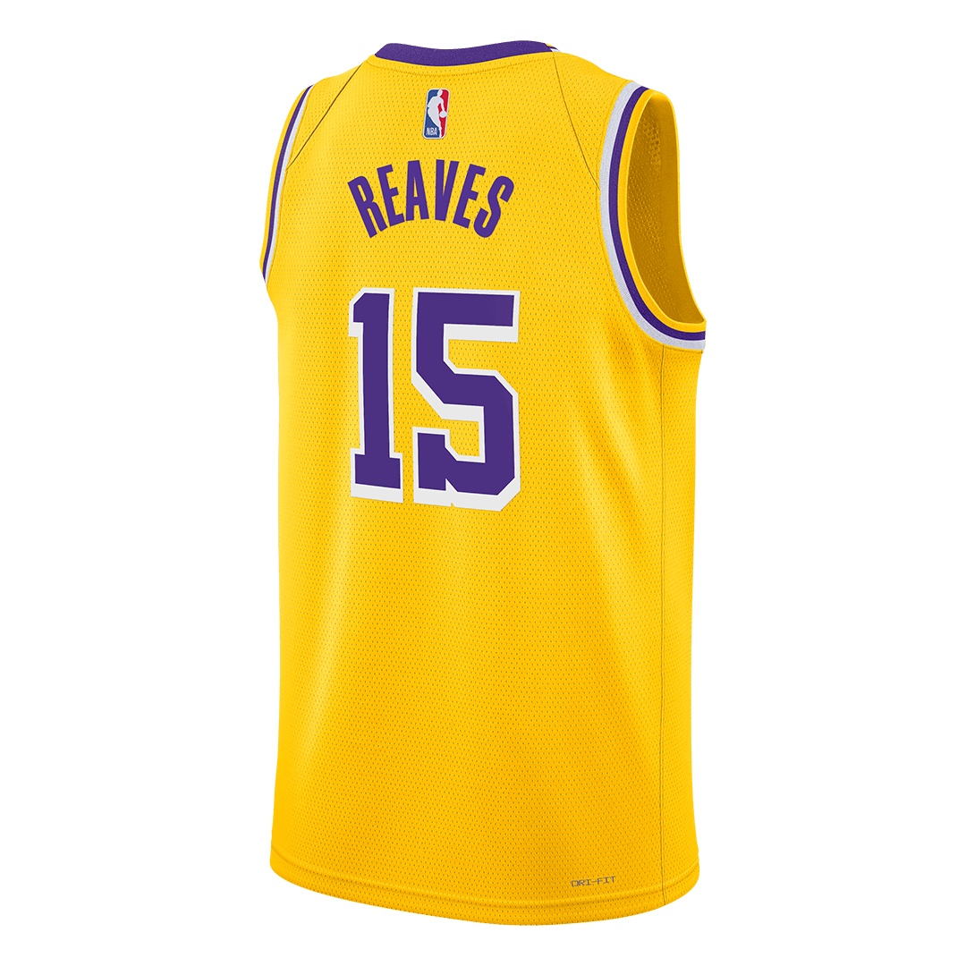 REAVES #15 Los Angeles Lakers Swingman NBA Jersey 2025/26 - Icon Edition - gogoalshop