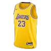 JAMES #23 Los Angeles Lakers Swingman NBA Jersey 2025/26 - Icon Edition - gogoalshop