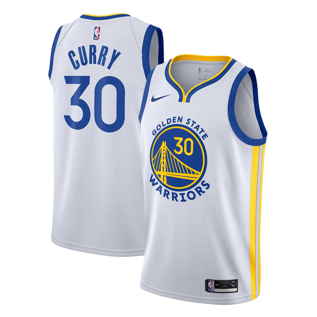 CURRY #30 Golden State Warriors Swingman NBA Jersey - Association Edition - gogoalshop