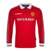 Retro Jersey Manchester United Home Long Sleeve 1998/99 - gogoalshop