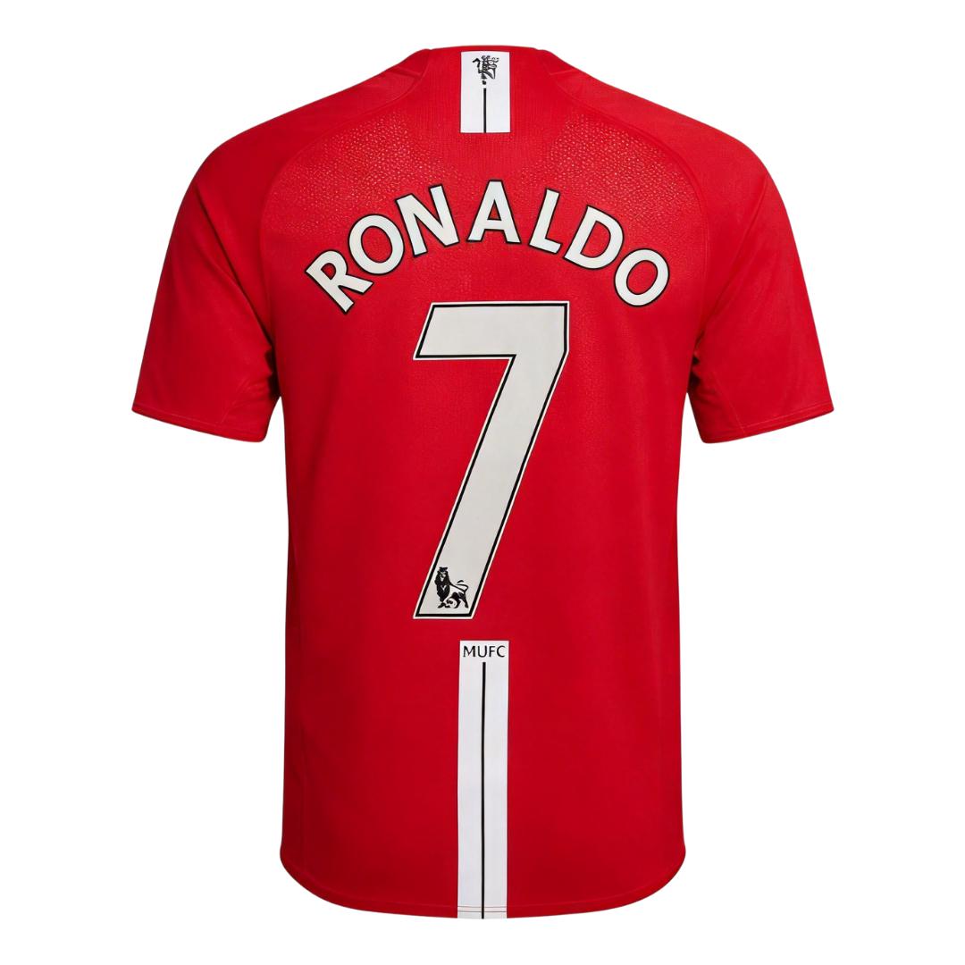 Retro Soccer Jersey RONALDO #7 Manchester United Home 2007/08 - gogoalshop