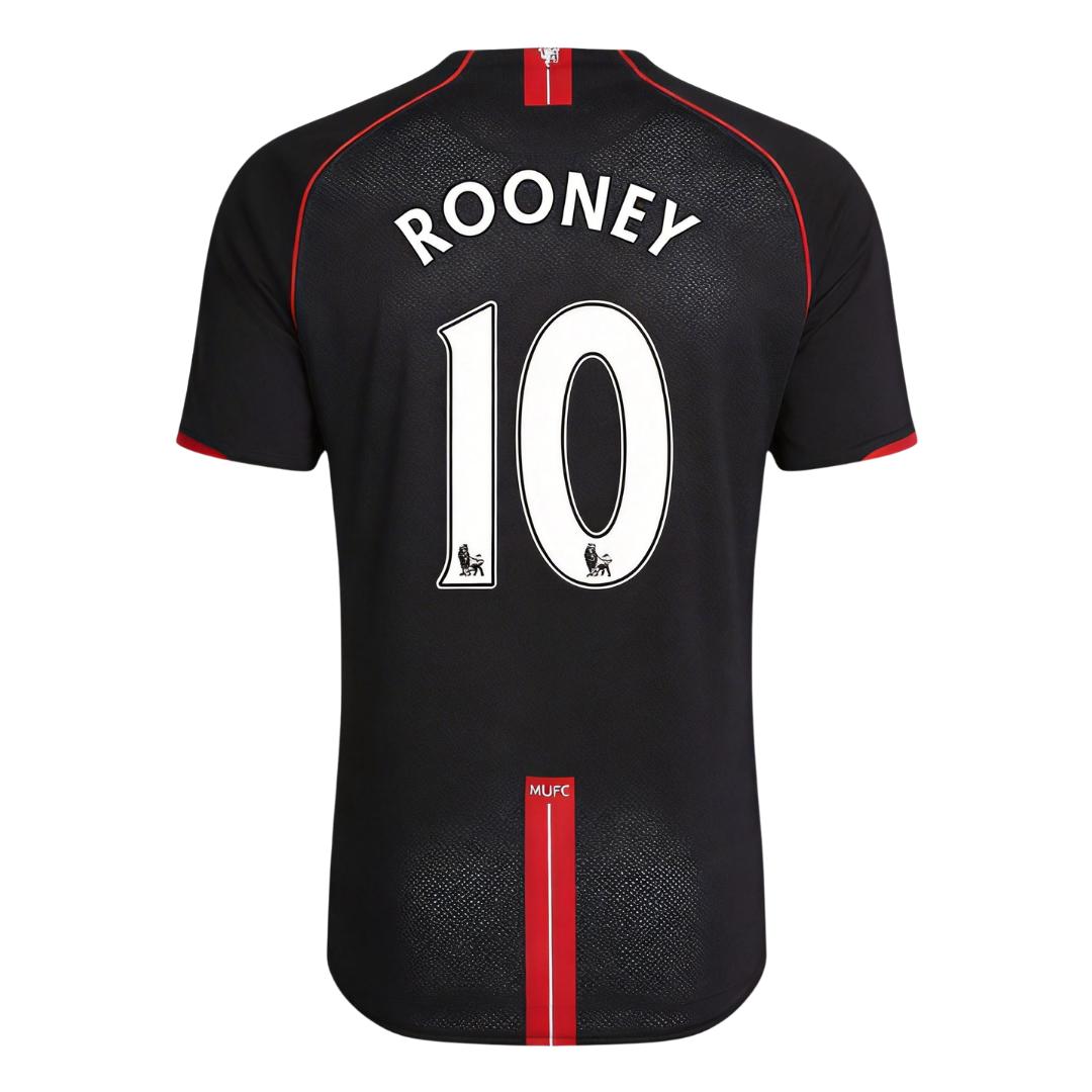 Retro Soccer Jersey ROONEY #10 Manchester United Away 2007/08 - gogoalshop