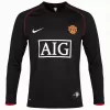 Retro Soccer Jersey SCHOLES #18 Manchester United Away Long Sleeve 2007/08 - gogoalshop