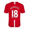 Retro Soccer Jersey SCHOLES #18 Manchester United Home 2007/08 - gogoalshop