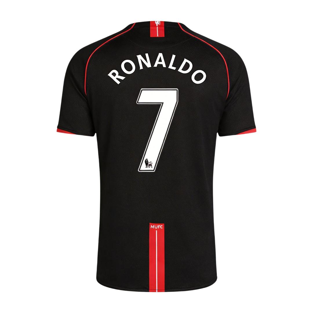 Retro Soccer Jersey RONALDO #7 Manchester United Away 2007/08 - gogoalshop