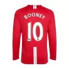 Retro Soccer Jersey ROONEY #10 Manchester United Home Long Sleeve 2007/08 - gogoalshop