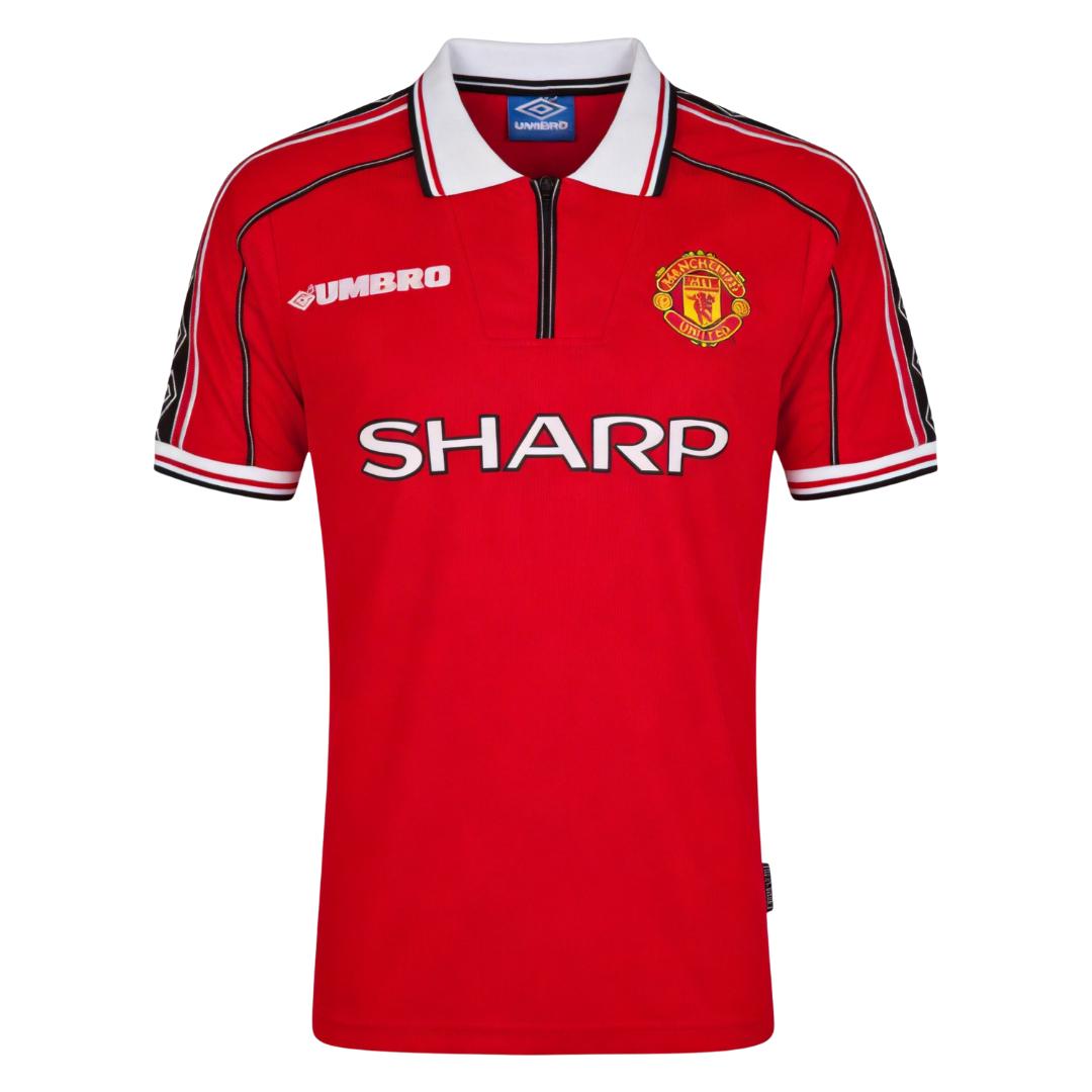 Retro Soccer Jersey Manchester United Home 98/00 - gogoalshop