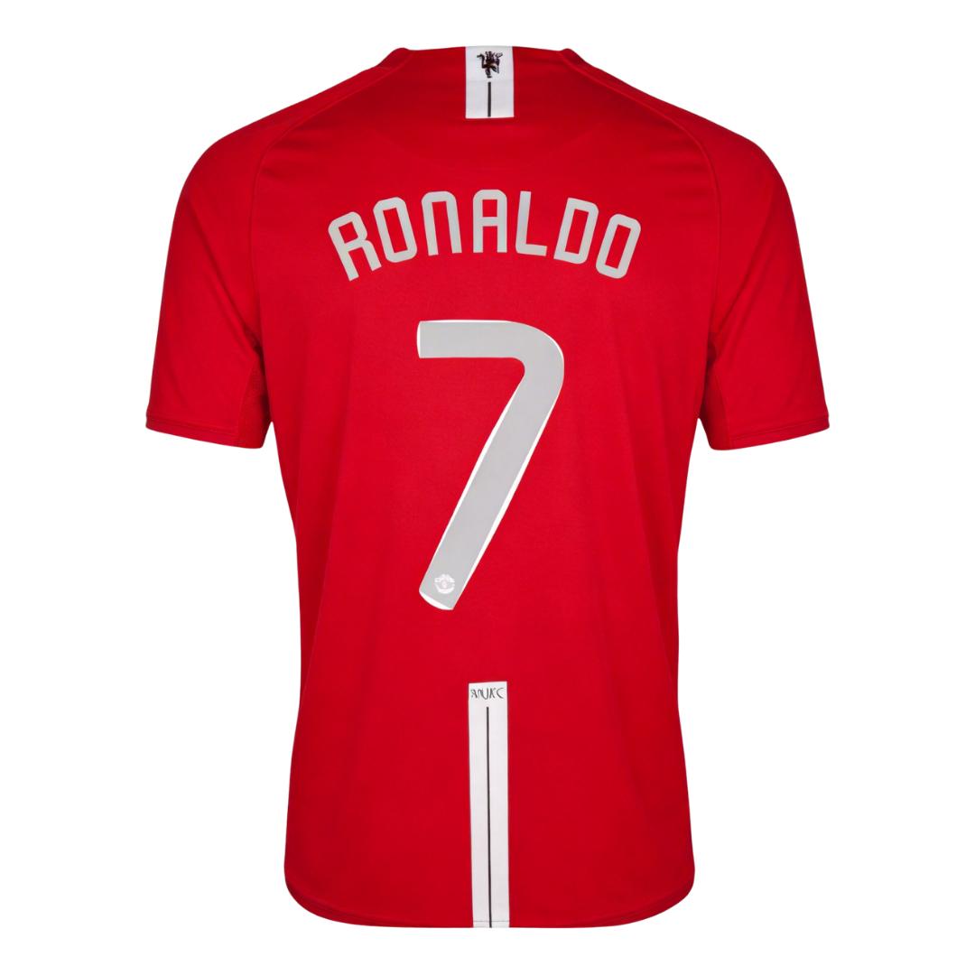 Retro Soccer Jersey RONALDO #7 Manchester United Home 2007/08 - UCL Final - gogoalshop