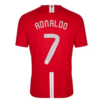 Retro Soccer Jersey RONALDO #7 Manchester United Home 2007/08 - UCL Final - gogoalshop