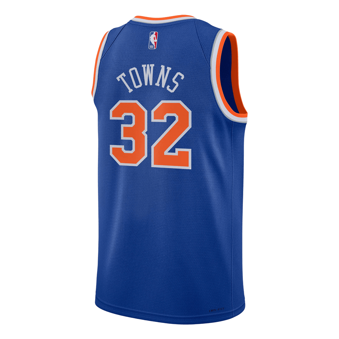 TOWNS #32 New York Knicks Swingman NBA Jersey - Icon Edition - gogoalshop