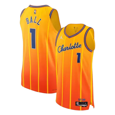 BALL #1 Charlotte Hornets Swingman NBA Jersey 2026 - City Edition - gogoalshop