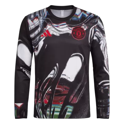 Manchester United Pre-Match Long Sleeve Jersey 2025/26 - gogoalshop