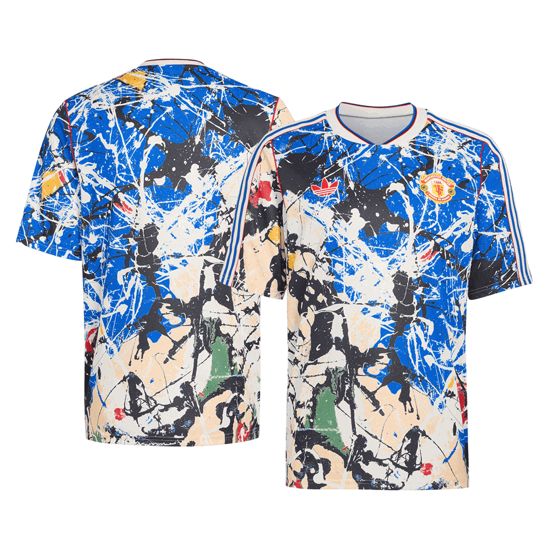 Manchester United Pre-Match Soccer Jersey 2025/26 Blue - gogoalshop