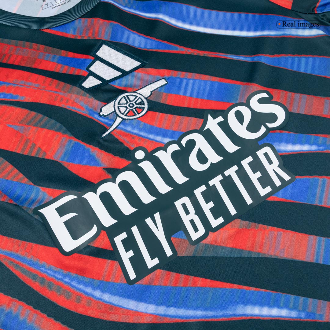 Arsenal Pre-Match Soccer Jersey 2025/26 Blue&Red - gogoalshop